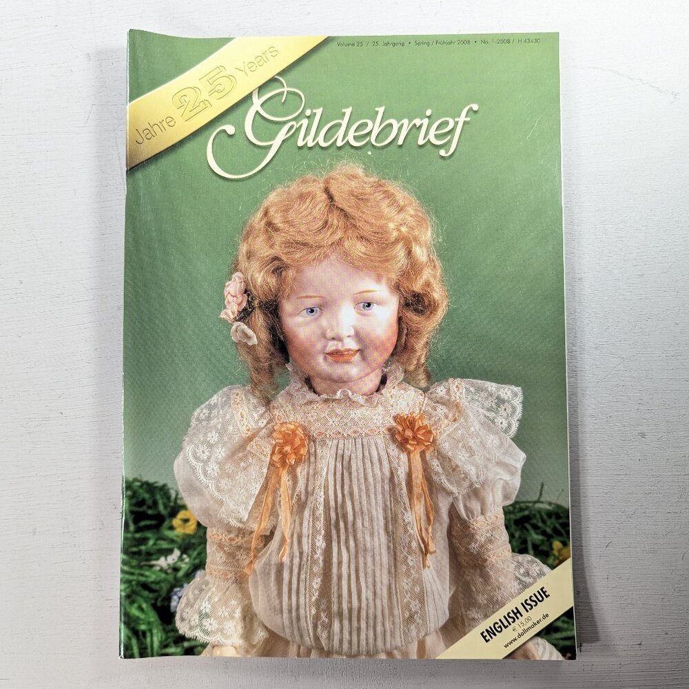 GILDEBRIEF Dollmaking Magazine 1-2008, English Issue, historical costume design